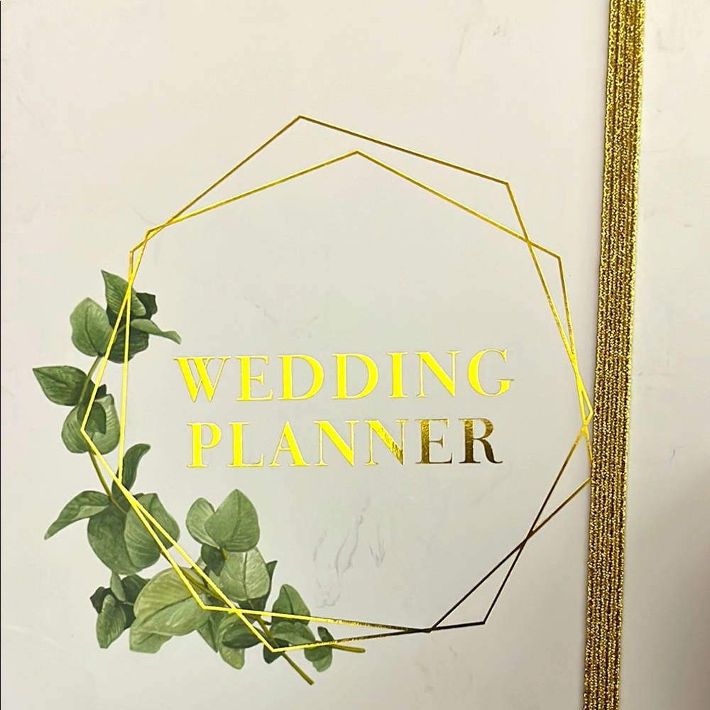 Elegant Gold Wedding Planner